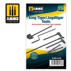 画像1: AMMO[AMIG8138]1/35 キングタイガー/ヤークトタイガー 用車載工具セット