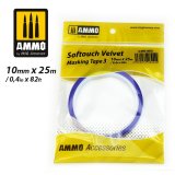 AMMO[AMIG8242]ソフトタッチベルベットマスキングテープ #3  (10mm x 25m)