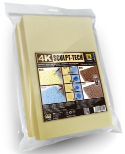 画像1: AMMO[AMIG8270]4K スカルプ・テック 高密度(20cm x 30cm x 1cm) (2枚入り)