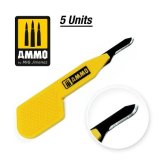 AMMO[AMIG8686]プレシジョンブレード：カーブ (5枚入り)