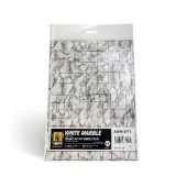 AMMO[AMIG8771]大理石 (白)：ダイカット (タイル) (2枚入り)