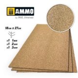 AMMO[AMIG8838]クリエイトコルク 小粒 ミックス(1mm、2mm、3mm厚 各1枚入り)