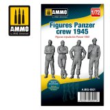 AMMO[AMIG8921]1/72 WW.II ドイツ 戦車兵 1945  (4体セット)