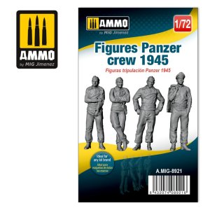 画像1: AMMO[AMIG8921]1/72 WW.II ドイツ 戦車兵 1945  (4体セット) (1)