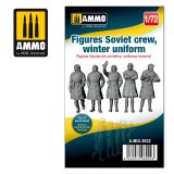 AMMO[AMIG8922]1/72 WW.II ソ連 車輛乗組員  (冬季装備) (5体セット)