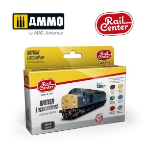 画像1: AMMO[AMOR1002]レイルセンターシリーズイギリス 機関車 エポックIV カラーセット (1)