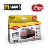 AMMO[AMOR1004]レイルセンターシリーズドイツ DR 機関車 エポックIV カラーセット