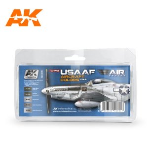 画像1: AKインタラクティブ[AK02210]WW2アメリカ陸軍航空隊カラーズ2 (1)