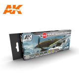 AKインタラクティブ[AK02260]WW2日本陸軍機カラーセット