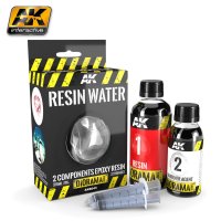 AKインタラクティブ[AK08043]レジンウォーター　２液混合透明エポキシレジン375ml
