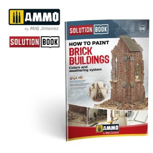 画像1: AMMO書籍[AMIG6510]ウェザリングソリューションブック：レンガ建築の塗装法 (1)