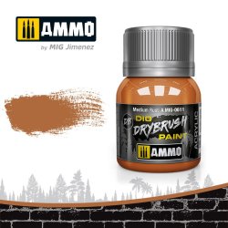 画像1: AMMO[AMIG0611]ダイオ ドライブラシペイント：ミディアムラスト
