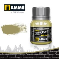 AMMO[AMIG0617]ダイオ ドライブラシペイント：ミディアム ジャーマンイエロー