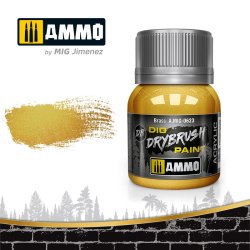 画像1: AMMO[AMIG0623]ダイオ ドライブラシペイント：ブラス