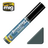 AMMO[AMIG1257]ストレーキングブラッシャー・ウォームダーティグレイ（模型用筆付油絵の具）