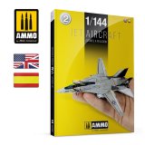 AMMO書籍[AMIG6147]1/144スケール ジェット飛行機