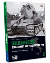 AMMO書籍[AMIG6261]書籍　イタリア戦線：ドイツ軍戦闘車輌1943-1945　Vol.1