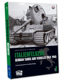 画像1: AMMO書籍[AMIG6261]書籍　イタリア戦線：ドイツ軍戦闘車輌1943-1945　Vol.1
