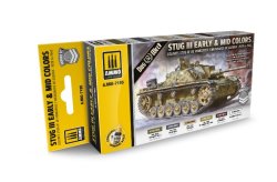 画像1: AMMO[AMIG7185]III号突撃砲 前/中期型  1939年〜43年用カラーセット