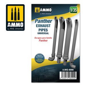 画像1: AMMO[AMIG8090]1/35 パンター用排気管 (1)