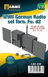 画像1: AMMO[AMIG8908]1/35 WW.II ドイツ軍 Torn.Fu.D2 無線機セット (1)