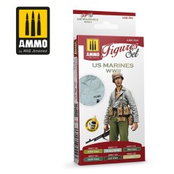 画像1: AMMO[AMIG7044]WW.II 米海兵隊 カラーセット