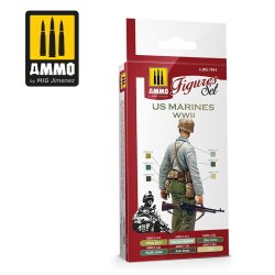 画像2: AMMO[AMIG7044]WW.II 米海兵隊 カラーセット