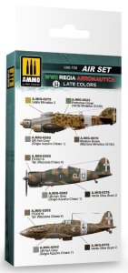 画像1: AMMO[AMIG7238]WW.IIイタリア空軍(後期)用カラーセット (1)