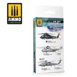 画像2: AMMO[AMIG7250]米海軍ヘリ カラーセット