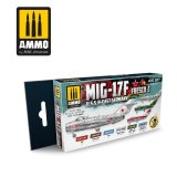 AMMO[AMIG7254]MiG-17F フレスコC USSR/東ドイツ カラーセット