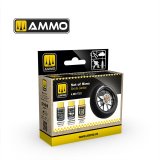 AMMO[AMO-7523]コブラモーターカラー： ホイールカラーセット