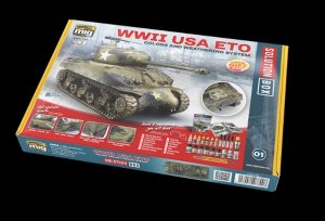 画像1: AMMO[AMIG7700]ソリューションボックス：WW.II ヨーロッパのアメリカ軍車両 (1)