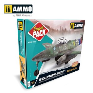 画像1: AMMO[AMIG7812]スーパーパック：WW.II ドイツ空軍 カラーセット (1)