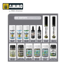 画像2: AMMO[AMIG7812]スーパーパック：WW.II ドイツ空軍 カラーセット