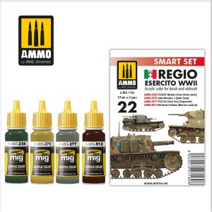 画像1: AMMO[AMIG7180]WW.II イタリア陸軍  車両カラーセット (1)