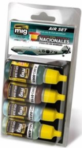 AMMO[AMIG7226]スペイン内戦ナショナリスト派航空機用　カラーセット