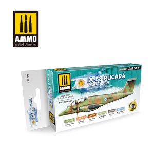 画像1: AMMO[AMIG7242]IA-58 プカラ FAA カラーセット (1)