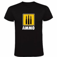 AMMO[AMIG8055S]3本の銃弾、3人の創設者 Tシャツ S