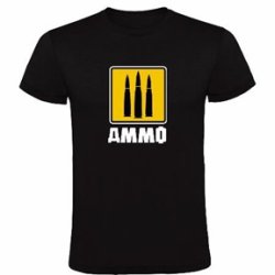 画像1: AMMO[AMIG8055M]3本の銃弾、3人の創設者 Tシャツ M