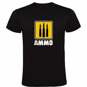 画像1: AMMO[AMIG8055S]3本の銃弾、3人の創設者 Tシャツ S (1)