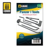 AMMO[AMIG8129]1/35 I号戦車用車載工具セット