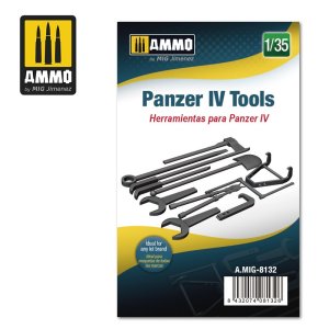 画像1: AMMO[AMIG8132]1/35 IV号戦車用車載工具セット (1)