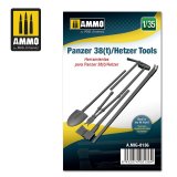 AMMO[AMIG8136]1/35 38(t)/ヘッツァー用車載工具セット