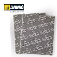 AMMO[AMIG8558]スポンジやすりシート (280)