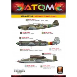 画像2: AMMO[ATOM-20701]アトム：WW.II ドイツ空軍カラー セット