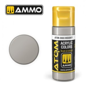 画像1: AMO[ATOM-20003]アトムカラー：ミッドグレー (1)