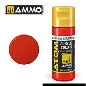 画像1: AMO[ATOM-20028]アトムカラー：スカーレットレッド (1)