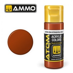 画像1: AMO[ATOM-20046]アトムカラー：ロットブラウン RAL8012 (1)