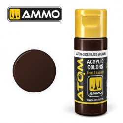 画像1: AMO[ATOM-20063]アトムカラー：ブラックブラウン