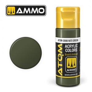 画像1: AMO[ATOM-20066]アトムカラー：NATOグリーン (1)